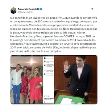 El ministro del Interior no