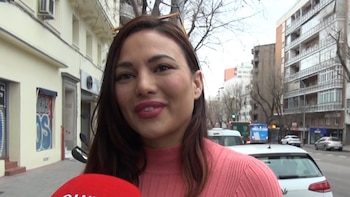 Elisa Mouliaá reacciona a la