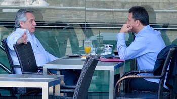 Alberto Fernández y Sergio Massa