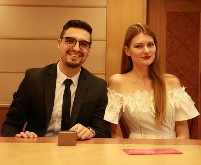 El venezolano Guillermo López está casado con una modelo ucraniana