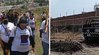 Colectivo de Madres Buscadoras de Guanajuato localizan restos humanos en fosa clandestina
