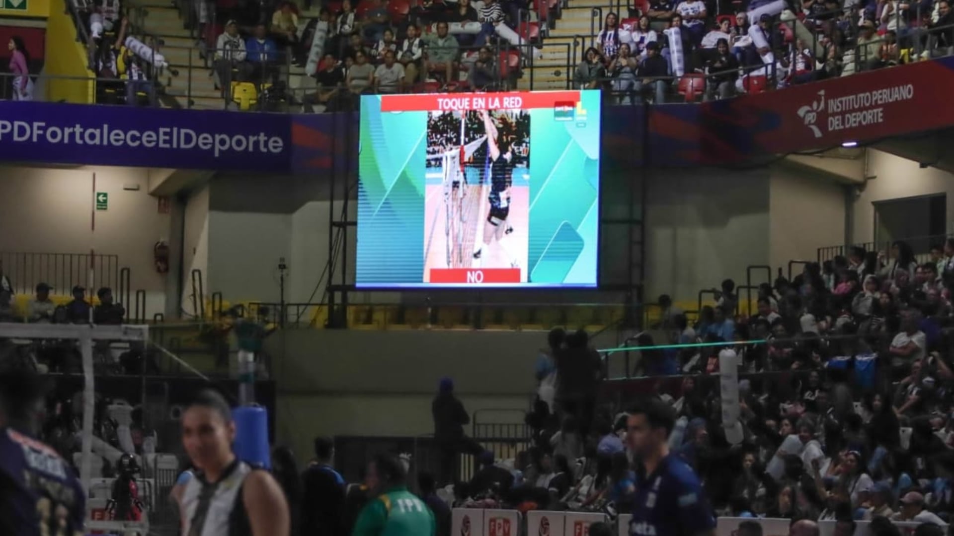 Se seguirá usando el Video Challenge en la Liga Peruana de Vóley. Crédito: LPV