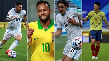 Las posiciones de las Eliminatorias