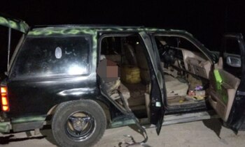 Una camioneta fue abandonada con