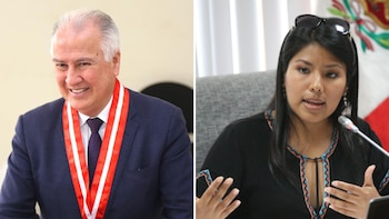 Indira Huilca anuncia que está