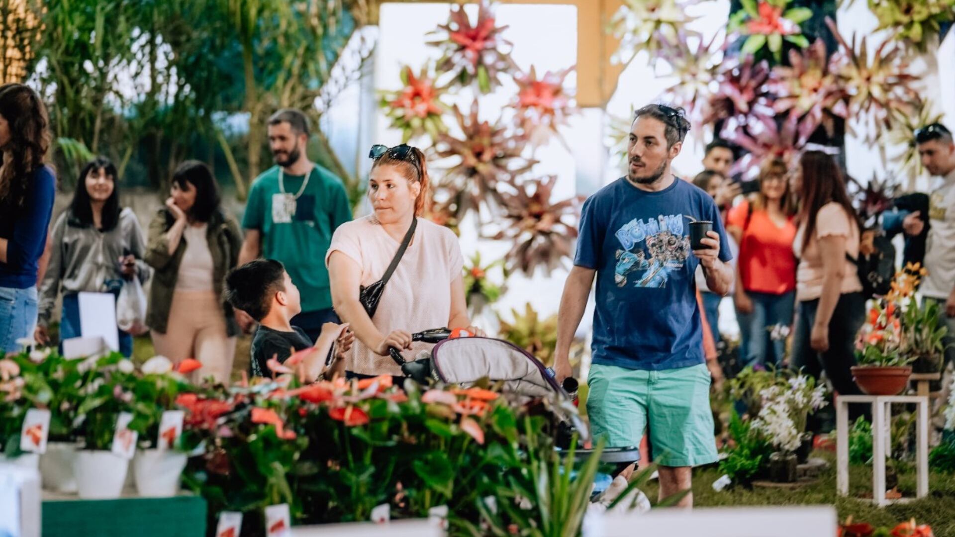 El evento promueve la producción sustentable, la jardinería y el cuidado del medioambiente en la provincia (Municipio de Escobar)