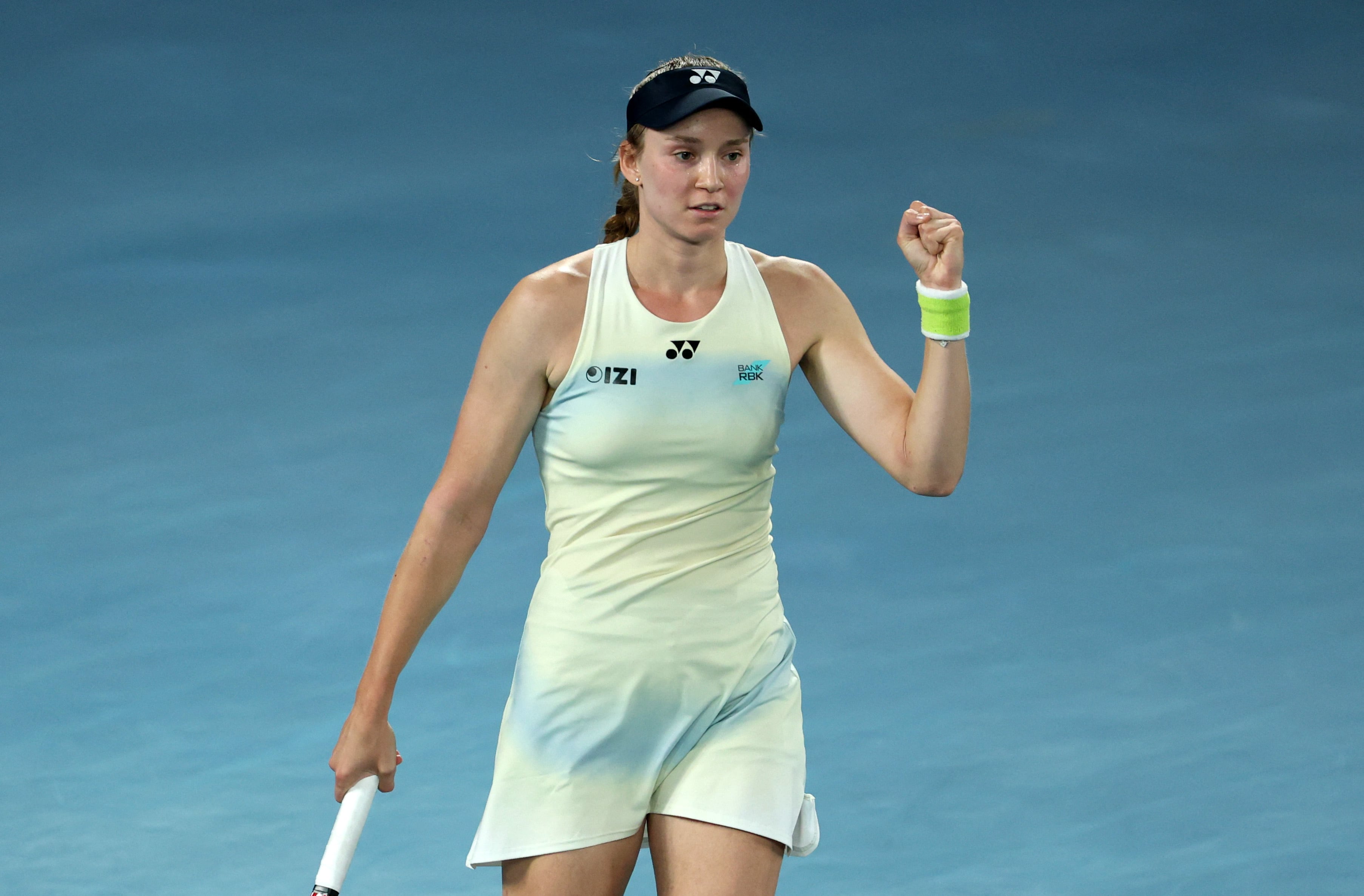 La kazaja va en búsqueda de su primer título en el Abierto de Australia. (REUTERS/Edgar Su)