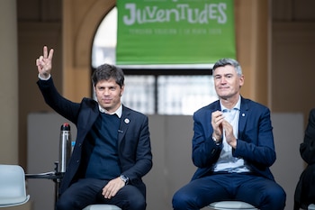 Axel Kicillof, Daniel Passarini acto en La Plata