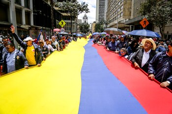 De momento hay una jornada de movilizaciones convocada en octubre - crédito Catalina Olaya / Colprensa