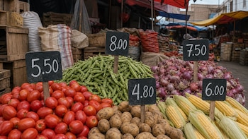 Los alimentos básicos subieron hasta 123% en un mes en Perú: El Niño presiona los precios de tomates, papas y choclos en los mercados