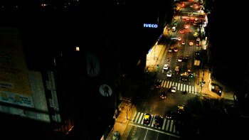 Así fue la proyección en