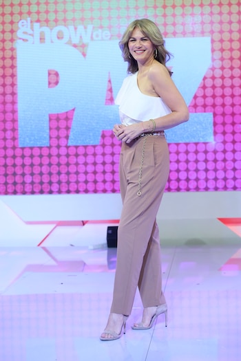 Fabiola Martínez, es colaboradora en 'El show de Paz' (Mediaset España)