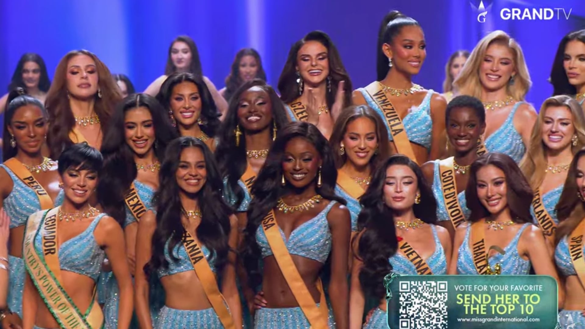 Perú avanzó al Top 20 del Miss Grand International 2026. YouTube