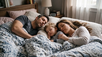 La psicología advierte que los niños que duermen con sus padres pueden desarrollar problemas de dependencia al ser adultos