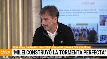Sebastián Galmarini advierte que el presidente argentino no podría ganar una elección en el actual contexto político y social