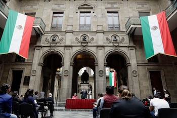 El canciller mexicano, Marcelo Ebrard,