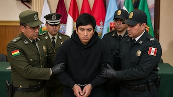Johnsson Cruz Torres, líder de ‘Los Pulpos’, será expulsado de inmediato de Bolivia y entregado a las autoridades peruanas para continuar las investigaciones