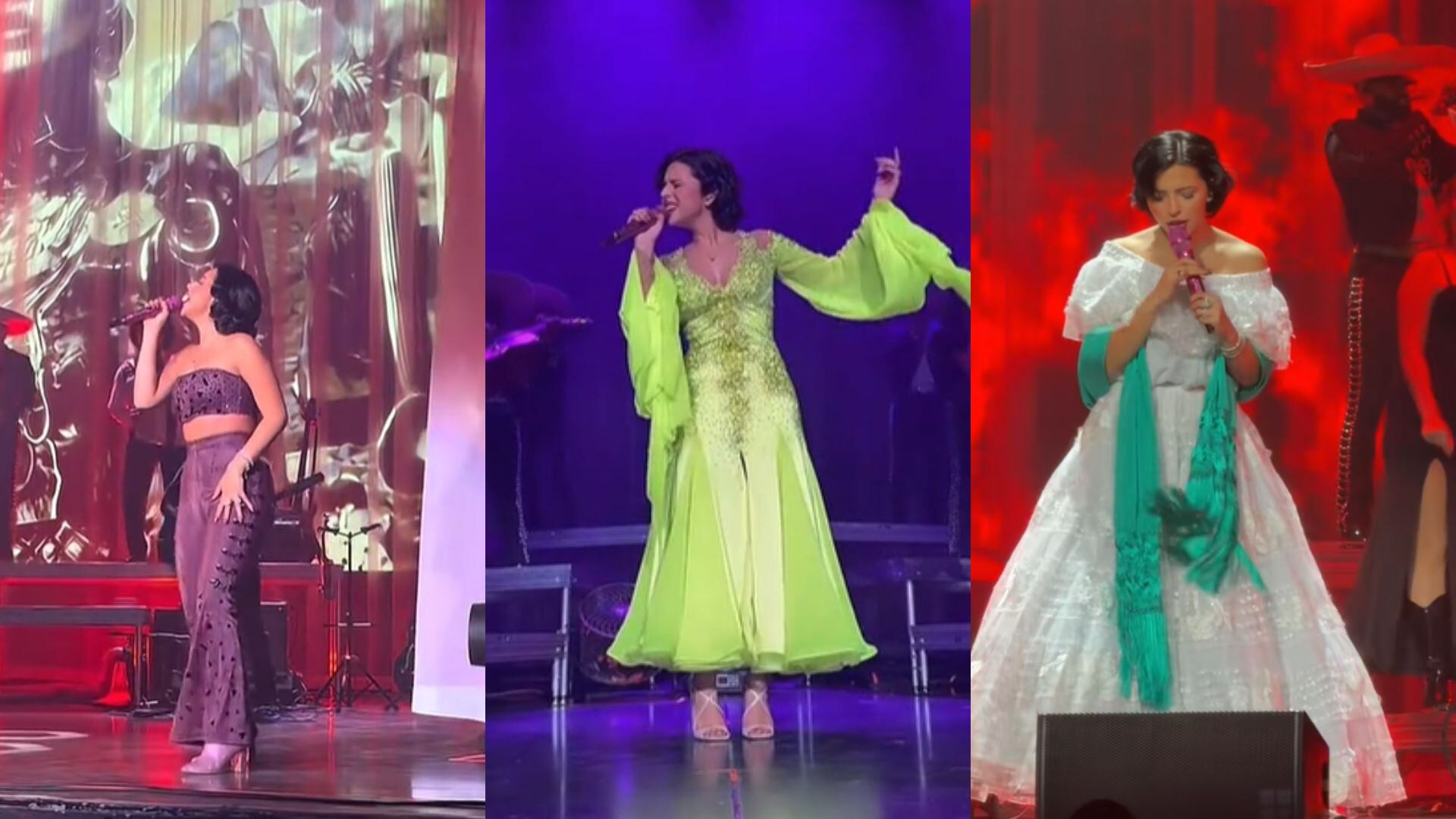 Vestuario de Ángela Aguilar en el