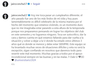 Jairo Concha – Universitario de Deportes – Copa Libertadores – Perú – deportes – 27 mayo