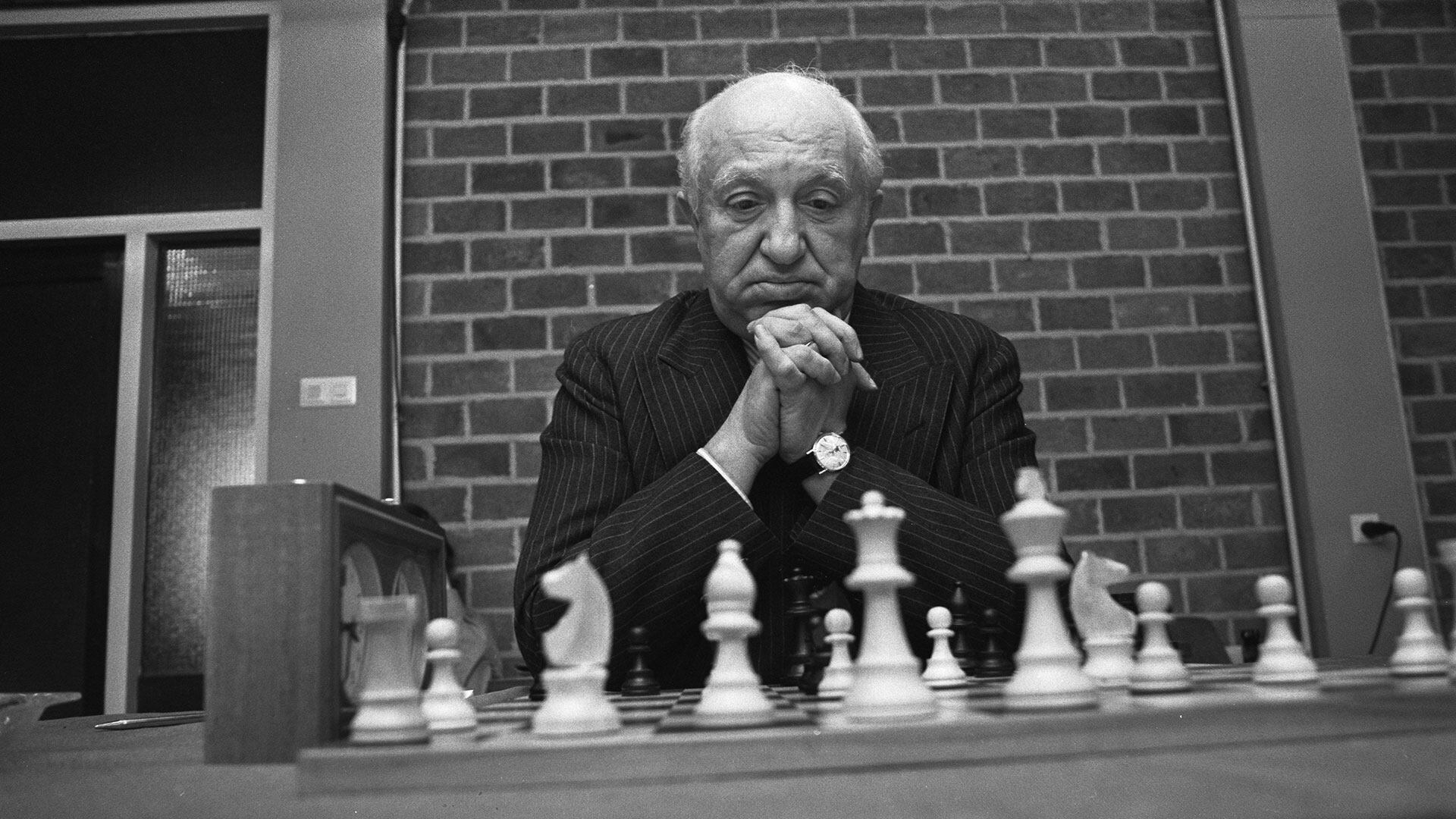 El maestro Miguel Najdorf vivió una situación similar seis décadas atrás con un joven Bobby Fischer