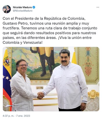 El líder del régimen venezolano