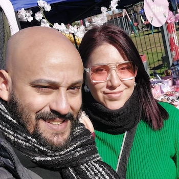 Albertito Olmedo le propuso casamiento a su pareja en Mar del Plata