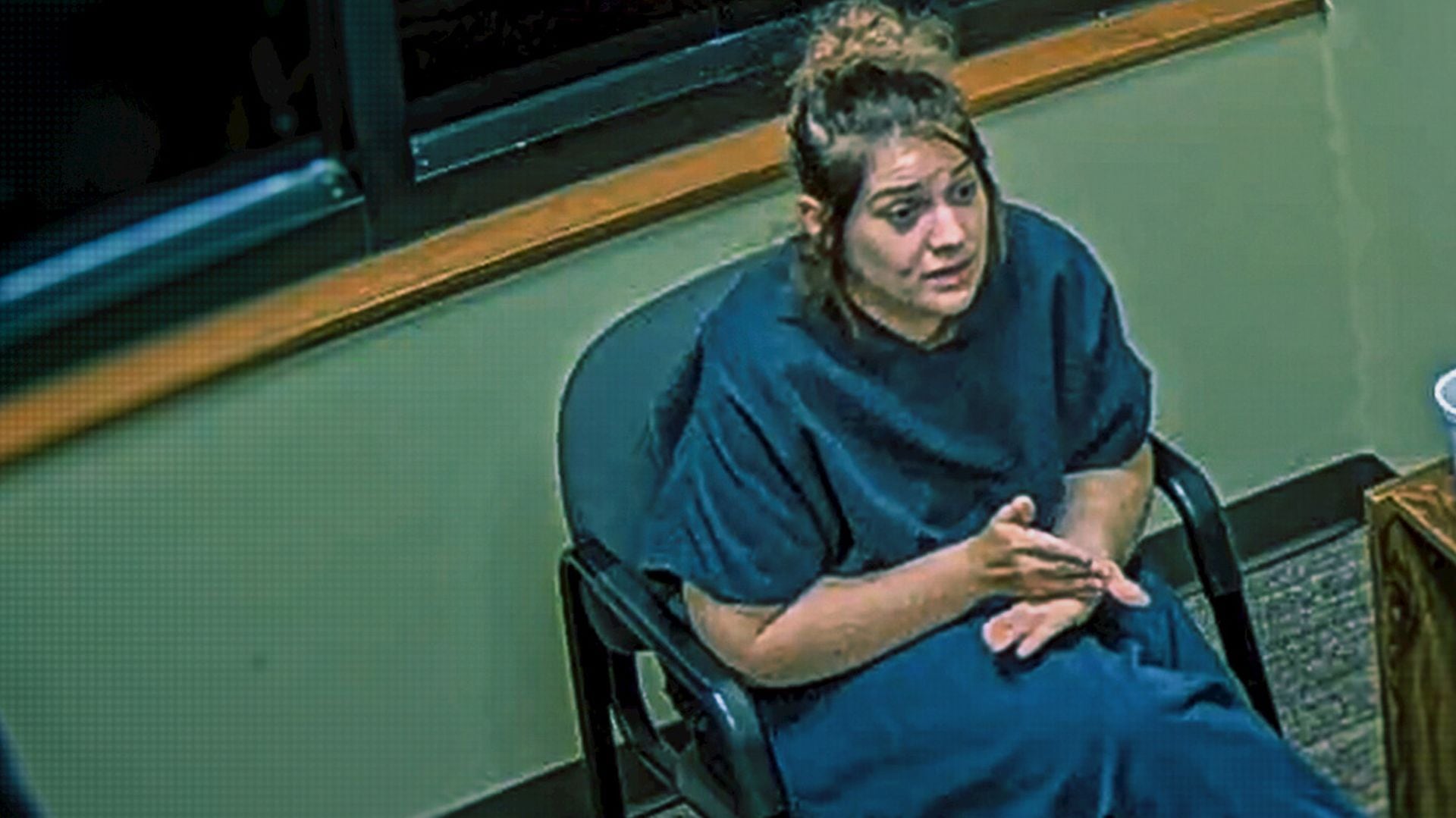 El caso de Taylor Parker comenzó con un control policial en una carretera de Texas en 2020 y dio origen a una investigación criminal en el estado (Netflix)