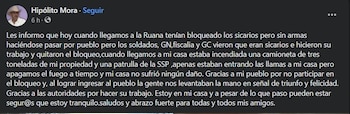 (Hipólito Mora/Facebook)