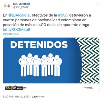Un grupo de personas fueron