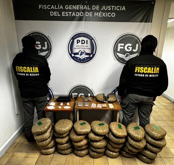 La droga decomisada estaría vinculada