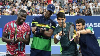 Frances Tiafoe, Jimmy Butler, Carlos