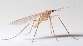 La Tipula, conocida como mosca