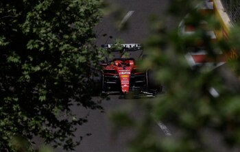 Charles Leclerc este sábado en