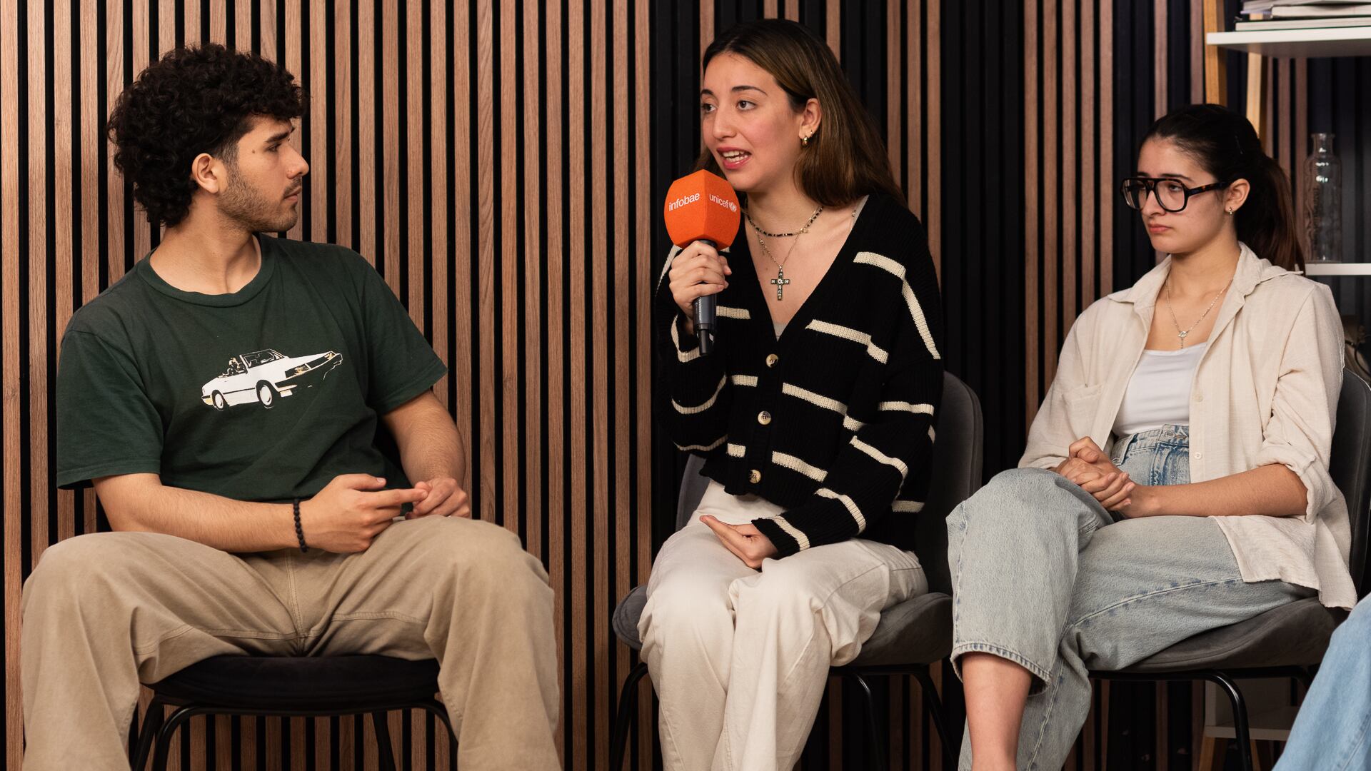 Los jóvenes convocados por UNICEF para el ciclo La Entrevista Informal