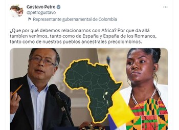 Colombia busca fortalecer lazos con África: “Porque de allá también venimos”, Gustavo Petro