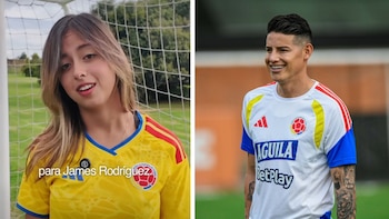James Rodríguez respondió a Antonella Petro, luego de la polémica en la despedida de la selección Colombia: “Es momento de estar unidos”