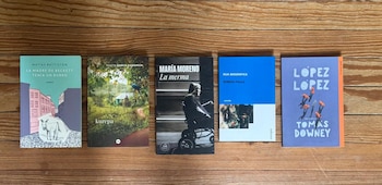 Los cinco libros finalistas del Premio Medifé Filba 2026