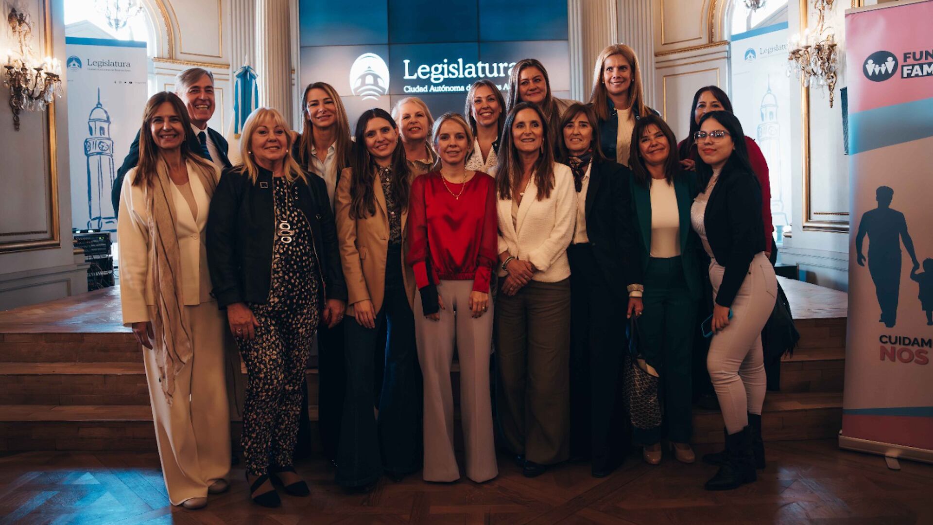 La Legislatura destacó el trabajo sostenido de la organización en la asistencia, contención y acompañamiento a integrantes de las fuerzas de seguridad y sus familias (Créditos: LegisCABA).