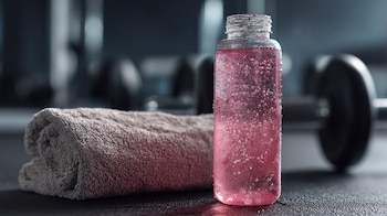 Botellas deportivas con fórmulas de