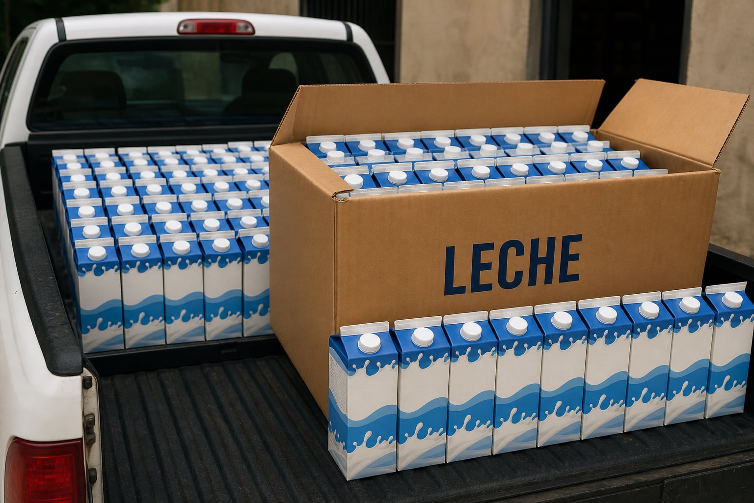 Entre las medidas impuestas, el acusado deberá donar 80 litros de leche (Imagen Ilustrativa Infobae)