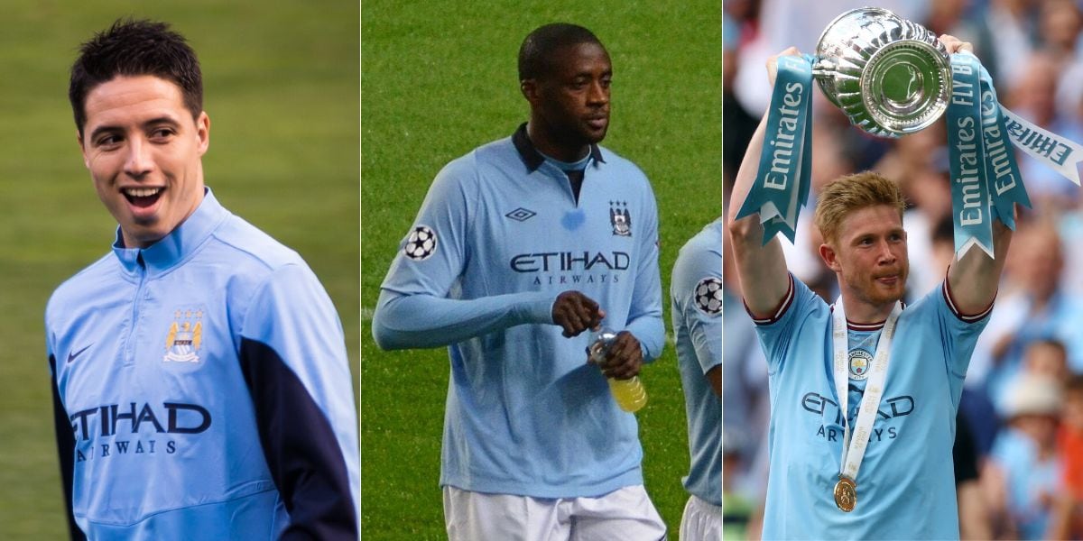 La decisión de apartar a Samir Nasri, Yaya Touré y Kevin De Bruyne del equipo marcó un cambio radical en la dinámica del vestuario (Composición fotográfica)