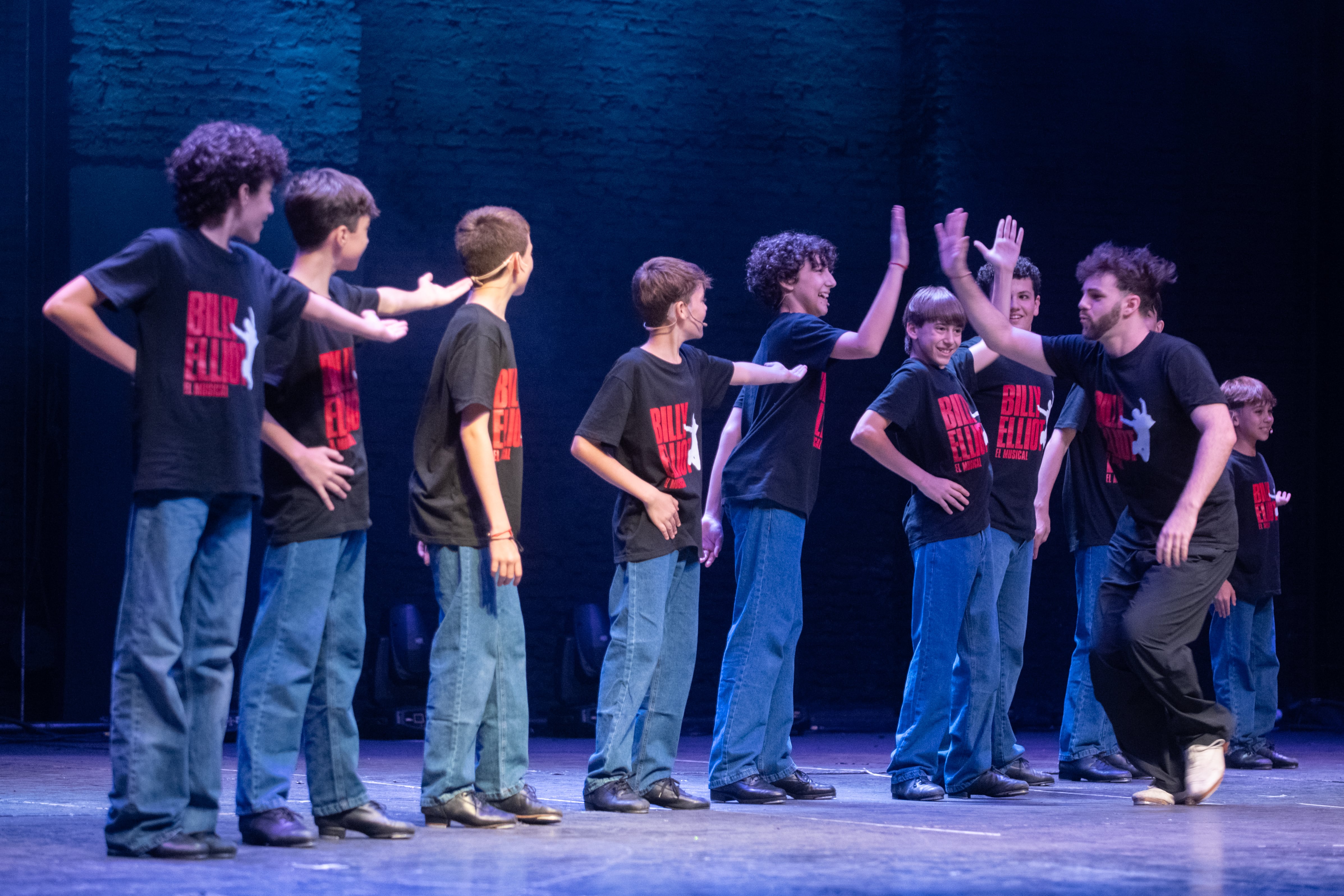 El proceso de audiciones y capacitación de los niños en Buenos Aires incluyó castings rigurosos y formación integral en baile, canto y actuación Fotos: Jaime Olivos