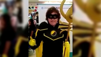 Javier Milei, en su cosplay