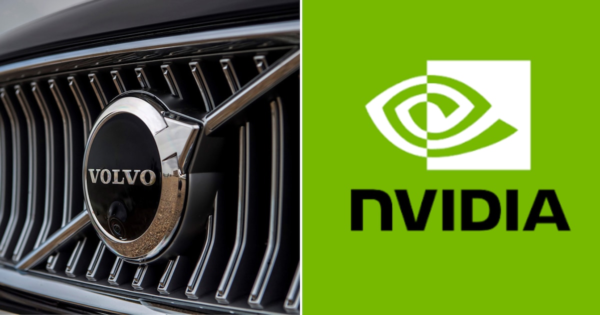 Volvo y Nvidia ampliaron su alianza para lanzar autos con manejo sin manos antes de 2030