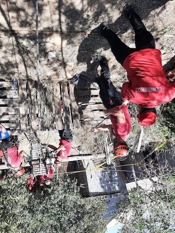 Los cuerpos estaban íntegros y