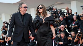 Burton y Bellucci de la