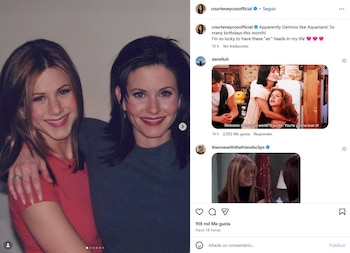 La amistad entre Jennifer Aniston