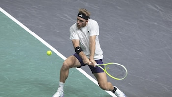 Los españoles Davidovich, Munar y