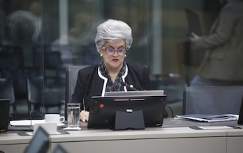 Julia Zoraida Varela Araya compareció ante los diputados para defender su aspiración a permanecer ocho años más como magistrada de la Sala Segunda. Cortesía: El Observador