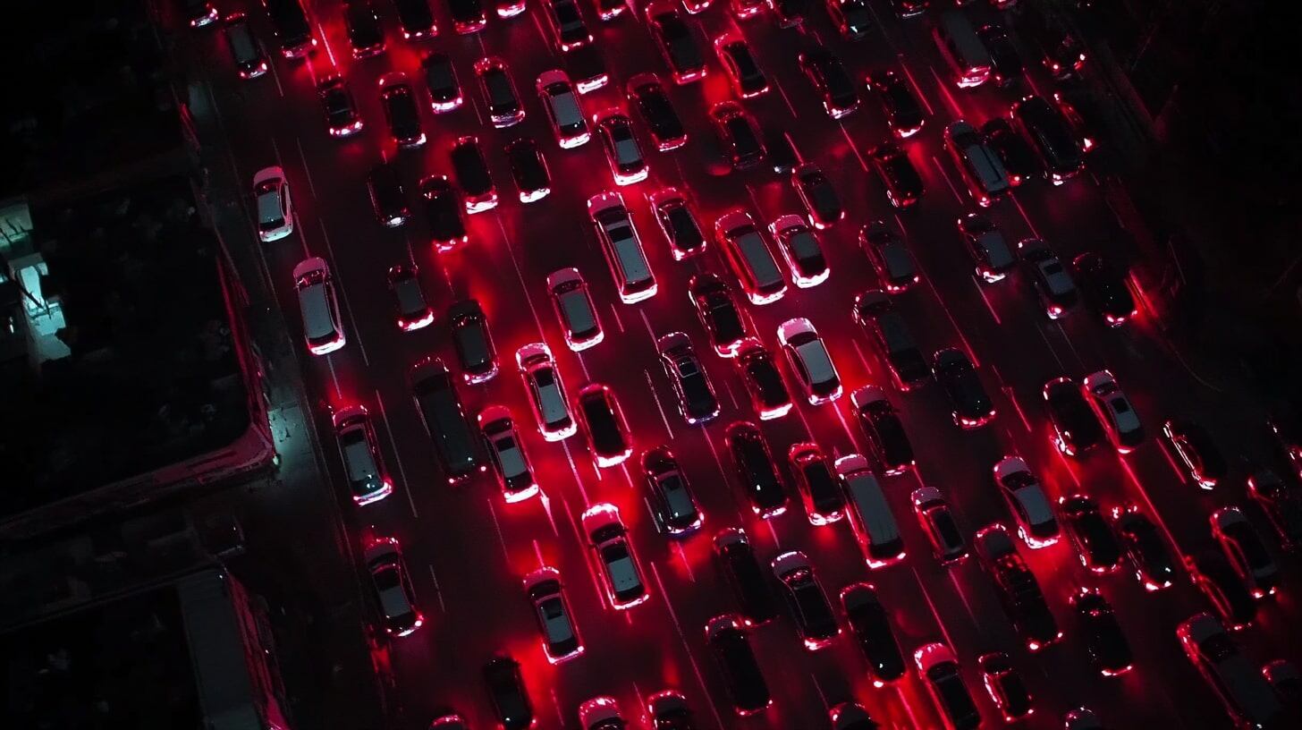 Las calles colapsarían al momento que no haya electricidad. (Imagen Ilustrativa Infobae)